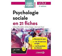 Psychologie sociale en 21 fiches - Licences 1 et 2