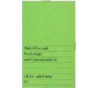 Psychologie und Geisteskrankheit Foucault, Michel (Auteur)