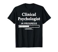 Psychologue clinicien Chargement Progrès Psychologue Future T-Shirt