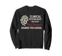 Psychologue clinicien Santé mentale Pride Rorschach Brain Sweatshirt