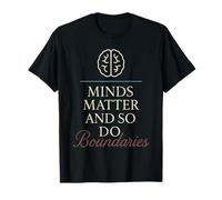 Psychologue clinicien Santé mentale Pride Rorschach Brain T-Shirt