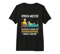 Psychologue Humour Drole Therapie Psychologie T-Shirt Haut de Gamme
