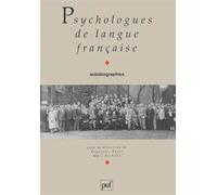 Psychologues de langue française - Marc Richelle - Puf - broché - Livre