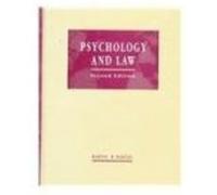 Psychology and Law Anne M. Bartol, Curt R. Bartol (Auteur)