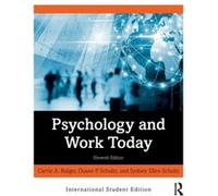 Psychology and Work Today by Schultz & Duane P. University of South Florida & USA Schultz Duane P. University of South Florida USA (Auteur)