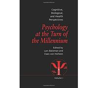 Psychology At The Turn Of The Millennium, Volume 1