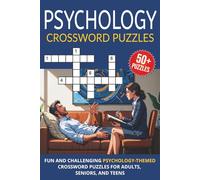 Psychology Crossword Puzzles: For Therapists and Psychology Students Learning about Mental Health