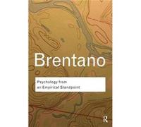 Psychology From An Empirical Standpoint (Routledge Classics) (Paperback) Franz Brentano, (Auteur)