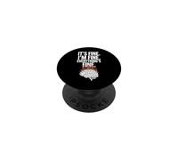 Psychology Lover Human Behavior Brain Science Counselor PopSockets PopGrip Adhésif