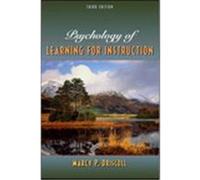 Psychology of Learning For Instruction Marcy P. Driscoll (Auteur)