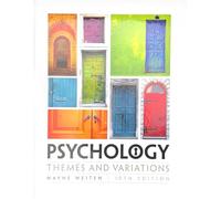 Psychology: Themes and Variations