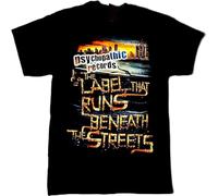 PSYCHOPATHEC Records T Shirt The Hatchet ICP Juggalo Tee Mens Black M