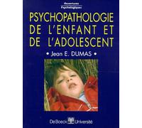 Psychopathologie de l'enfant et de l'adolescent