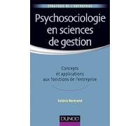 Psychosociologie en Sciences de gestion