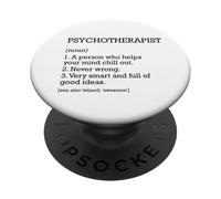 Psychothérapeute Définition du Poste Psychothérapie personnalisée PopSockets PopGrip Adhésif