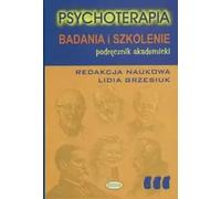 Psychothérapie. Recherche et formation