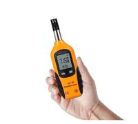 Psychromètre numérique - Jauge de température et d'humidité portable avec point de rosée et température du bulbe humide
