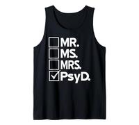 PsyD Psychologie Docteur Cerveau Humour Titre Pro Débardeur