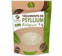Psyllium Bio Blond - 1kg - (Téguments) - 99% de pureté - Riche en Fibre