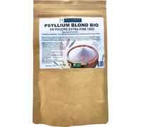 Psyllium Blond Bio Husk 150g - Poudre Extra-Fine Haute Solubilité - Téguments Purs 99% - Confort Digestif & Transit - Riche en Fibres Naturelles - Se mélange facilement - Sans OGM ni Additifs ESTÉNAT