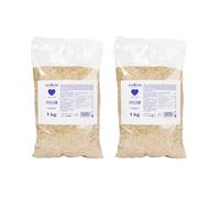 Psyllium husk 2 kg nut&me | Keto | Sans additifs | Riche en protéines| Sans OGM | Vegan | Pack 2 x 1 kg