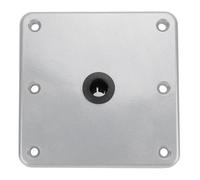 Psytfei Base de siège de Bateau en Alliage d'aluminium, pour la Plupart des sièges de Bateau, Support sur piédestal de 7 Pouces x 7 Pouces, Conception Robuste