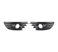 Psytfei Cache Antibrouillard C4 2pcs Garniture de Calandre Antibrouillard Pare Chocs Avant de Couleur Droit et Gauche pour Citroen C4 2004-2008 Noir