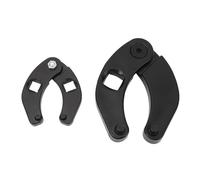 Psytfei Clé à écrou de presse-étoupe réglable, ensemble de clés à cylindre hydraulique universelles 1266 7463 pour équipement de construction agricole, matériau en acier, outil à main sûr