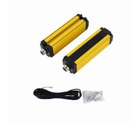 Psytfei Rideau Lumineux de sécurité, 4 Faisceaux, espacement de 20mm, Protection des Mains, capteur d'écran de lumière Infrarouge pour poinçon, Presse hydraulique