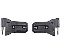 PT Auto Warehouse DH-CH6314S-DP Charnière de porte, lisse noire, supérieure - paire gauche/droite