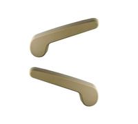 PT Auto Warehouse GM-2512E-RP - Poignée de réglage pour siège arrière inclinable, beige/marron clair - Paire arrière gauche/droite