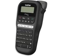 Pt-H110 Etiqueteuse Portable Et Ludique Compacte Idéale Pour Une Utilisation De Bureau Livrée Avec 1 Ruban Tze Noir/Blanc 12Mm