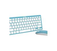 Celly Kit Clavier et Souris Sans Fil Bleu Clair