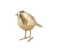 Present Time - Statue Oiseau doré Small Origami