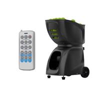 Pt-Max C Lanceur de Balle de Tennis Automatique Professionnel,Machine à Balles de Tennis/Padel,3 Modes de ContrôLe Intelligent,Peut Contenir Plus de 145 Balles,Adapté Aux DéBu(Size:Intégré,Color:Noir)