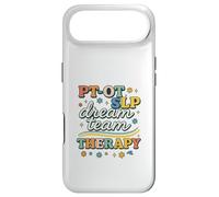 PT OT SLP Dream Team Therapy Retro Lettering Coque pour iPhone Air