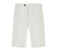 PT Torino - Bermuda en Velours Côtelé Extensible - Homme - Shorts - Blanc - Taille: 2XL