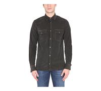 PT Torino - Chemise Texana - Homme - Chemises - Brun - Taille: M
