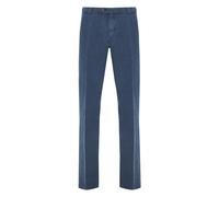 PT Torino - Pantalon en Mélange de Lin Éco-Responsable - Homme - Pantalons - Bleu - Taille: M