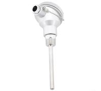 PT100 Capteur de température, sonde 1/2" NPT tête terminale, lecture précise et câblage facile, capteur de température pour chaudières, brassage et boucles CVC (100 mm)