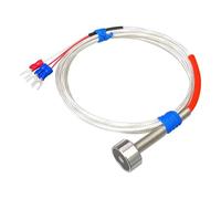 PT100 Magnetic Absorption Temperature Sensor, Waterproof, 0.5-10M Cable, Up to 350°C(1pc)(200C 5M)