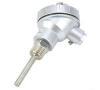 PT100 Sonde de capteur de température avec filetage M20x1 5, tête de terminal thermocouple, corps en acier inoxydable pour des lectures fiables de température, compatible avec divers appareils (50 mm)