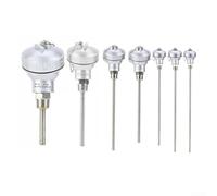 PT100 Sonde de capteur de température avec filetage M20x1 5, tête de terminal thermocouple, corps en acier inoxydable pour des lectures de température fiables, compatible avec divers appareils (250 mm