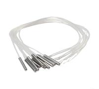 PT100 Sonde de capteur de température étanche à deux fils avec double isolation pour plus de sécurité, capteur de résistance thermique stable et précis de 20 à 200 degrés Celsius (10 pièces)