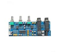 PT2399 Carte module de réverbération karaoké, processeur d'effet numérique avec double entrée d'alimentation 2,4-3,6 V, amélioration audio compacte pour systèmes sonores DIY, bleu