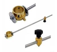 PT31 Roulette de guidage circulaire pour coupe-plasma LGK40 pour lampe de poche boussole, tige de positionnement en acier inoxydable 460 mm, roue de guidage en laiton, 1 pièce