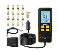 PT620 manometre pression huile, 0-426 PSI 0~29bar manomètre pression d'huile Ensemble d'outils de Diagnostic intelligents de Test de pression d'huile moteur, avec tuyau de Test et 17 connecteurs