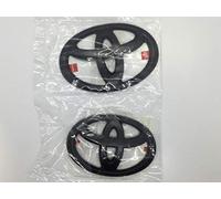 PT948-89190-02 Lot de 2 Superpositions d’emblème occultantes en Forme de Logo Toyota, Noir