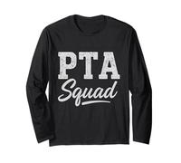 PTA Squad Parent Teacher Association Back to School Teacher Manche Longue