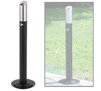 Ptasccne Cendrier en métal debout cigarette extérieure détachable cendrier